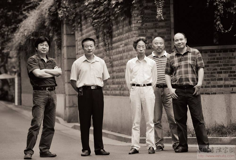 五子墨语合影