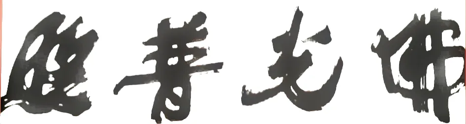 《佛光普照》书法作品全图