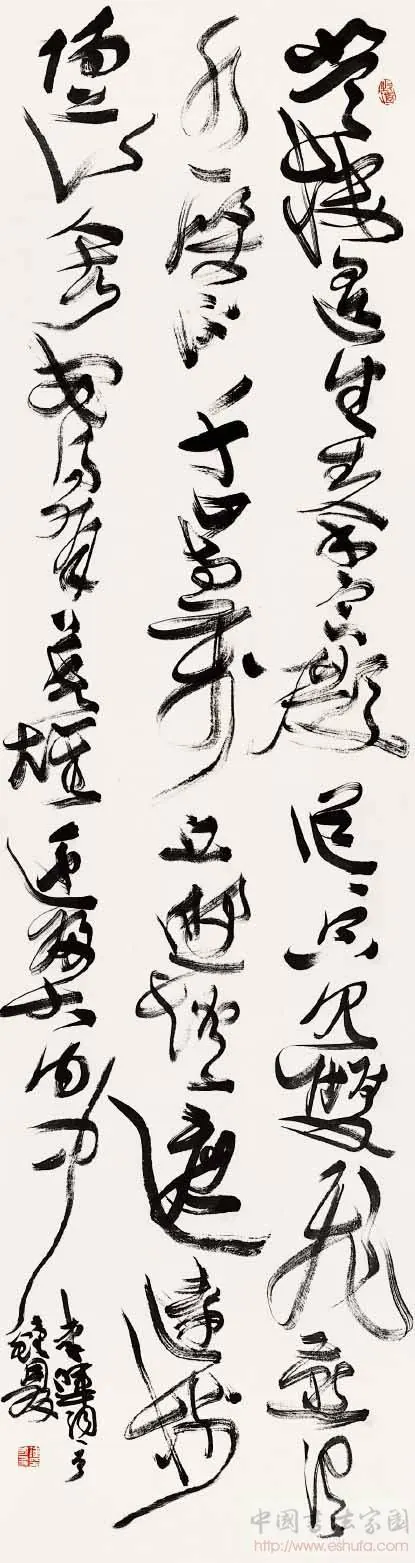 (唐)李晔《菩萨蛮》书法作品全图,2009 年